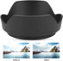 HB-53 Black Plastic Camera Lens Hood for Nikon AF-S 24-120mm f/4G ED VR Lenses