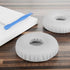 Geekria QuickFit Replacement Ear Pads for Beats Solo Wireless Headphones (White)