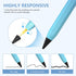 Stylus Pen for iPad 2018-2022, Active Pencil with Palm Rejection for iPad 10th/9th/8th/7th Gen, Gradient Blue