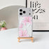 NITITOP 17 Compatible for iPhone Pro Max Case Clear Magnetic Compatible with MagSafe Cute Lily Flowers Floral for Women