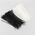 NewNewStar 8" Heavy Duty Nylon Cable Ties - 100 PCS Zip Ties, 30 lb Test, Black