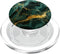 Stone Patterns Elegant Jade Deep Green Natural-Marble Pattern PopSockets PopGrip for MagSafe