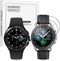 Orzero 3 Pack Tempered Glass Screen Protector for Samsung Galaxy Watch 4 Classic 46mm, 2.5D Arc Edges