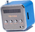 Zerone MP3 5W 5x5cm Mini Speaker Digital Music Player, with FM Radio Portable Audio Player Supports TF/USB Output