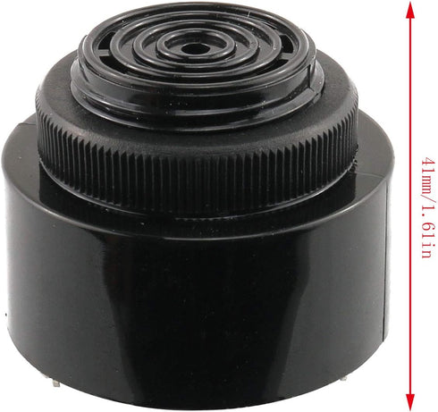 E-outstanding 24V Piezo Electronic Buzzer Alarm Sounder Continuous Beep Buzzer