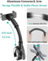 WISHCODE 16 Max/14/13/12, S24, 47" Stroller Phone Holder, Gooseneck Cell Phone Mount for Baby Stroller, Shopping Cart