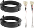Door Speaker Adapter Bracket 6.5 with Wiring Harness Connector for VW Passat, Golf, Jetta, Beetle