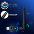 EDUP AC600M USB WiFi Adapter for PC, Dual Band Wireless USB Network Adapter for Laptop Desktop