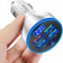 5-in-1 Multi-Port Car Charger with Voltage Detection, PD+3USB+QC3.0 Fast Charge Adapter for iPhone/Android/Samsung/iPad