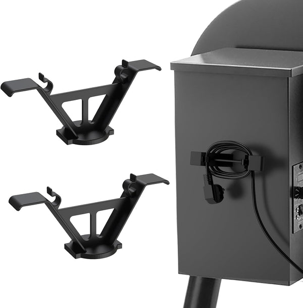 Demao 2 Pack Magnetic Power Cord Organizer - Heavy Duty Plastic Cable Holder/Strong