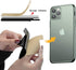 SHANSHUI Phone Wallet, 3 Pack Credit Card Holder, Stick On Black Wallet with 2 Slots for Almost Smartphones