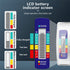 Digital Battery Tester, LCD Display Checker for AA/AAA 9V Button Cell Capacity