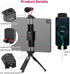 ULANZI ST-29 Phone Tripod Mount, Universal 2-in-1 Tablet Smartphone Holder Adapter with Cold Shoe Mount, 2.6"-8.8"