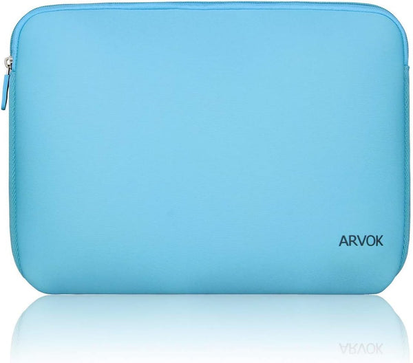 Arvok 11 11.6 12 Inch Laptop Sleeve Case, Water-Resistant Neoprene Cover for MacBook Air 12, Baby Blue