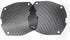Replacement Front Mesh Speaker Grill Cover Panels for 1996-2013 Harley Davidson Touring, Electra Glide, Street Glide -