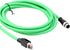 SR1000 210N 300N 450 DS5110, M12 4 RJ45 Cat5e 2m Ethernet Network Cable for Sick Keyence Barcode Reader Datalogic
