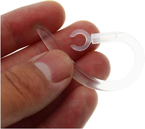 Replacement Ear Hooks for Bluetooth Earbuds M165 M180 - 5 Pairs (Type A)