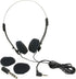 Parts Express Mini Stereo Lightweight Headphones with 4 Foot Cord