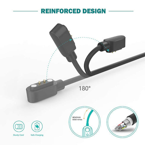 IDW13/15/16/17/19/21/23/25/26/28, ID208, GTX20, Smartwatch Charger, Magnetic Charging Cable for Replacement USB