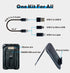 USB Type C to C Charging and Data Transfer Cable with 3 Adapters Combination Set in Credit Card Size Case