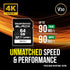 Delkin Devices C10, U3, V30, 4K 90MB/s 90MB/s (64GB) Black Rugged SDXC Memory Card, UHS-I, Full HD & Video, Up to Read