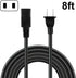 KONKIN BOO 8ft 2-Prong A77 B77 PR99 Square AC Power Cord Cable Lead for Studer Revox Reel to Reel Tape Recorder MKI
