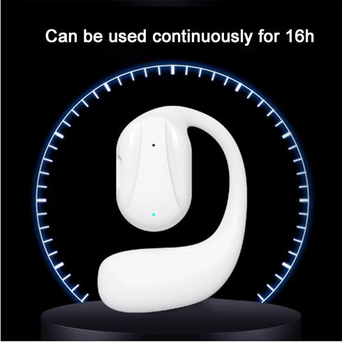 Wireless Headphones - Open Ear Headphones with Earhook - Bluetooth 5.2 Air Conduction Earbuds for Sports Running Workout