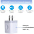 USB Wall Charger 3Pack, 2.1A Dual Port Charging Adapter, Compatible with iPhone 16 15 14 13 12 11 Pro Max, Samsung