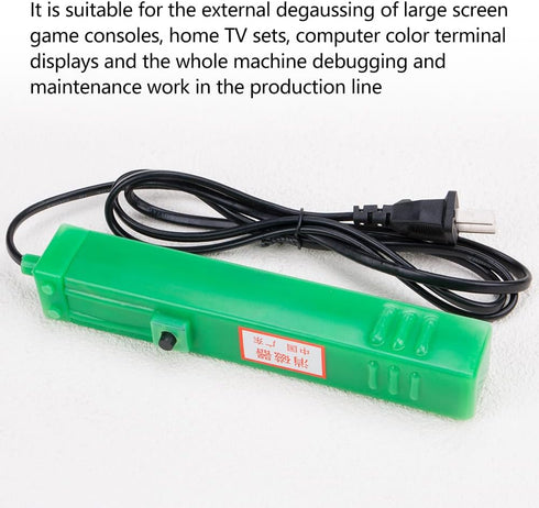 SaiDian Degaussing Wand - Demagnetizer for CRT Monitors & TVs
