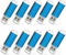 RAOYI 10 Pack 1GB 1G USB Flash Drive USB 2.0 Memory Stick Bulk