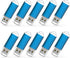 RAOYI 10 Pack 1GB 1G USB Flash Drive USB 2.0 Memory Stick Bulk