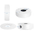 ENS Custom Drilling Junction Box for Security Cameras - Aluminum Enclosure for Dome/Turret/Bullet/Fisheye Cameras, White