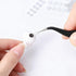 Macuezu 40 Filter(4mm, 4.2mm, 4.7mm, 5mm) Pcs Earbuds Dust Filter Replacement Kit with Tweezers, Anti-Dust Mesh