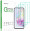 beukei (3 Pack) Tempered Glass Screen Protector for Samsung Galaxy A35 5G, Touch Sensitive, Case Friendly, 9H Hardness