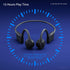 Bone Conduction Headphones with 12 Hours Playtime, Bluetooth 5.3, IP55 Sweatproof, Built-in Mic for Running Cycling