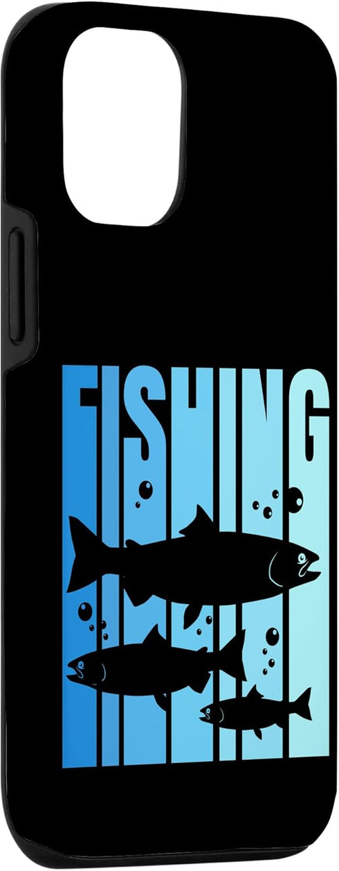 Salmon Fishing Gifts for Men & Women 12/12 King Salmon Chinook Salmon Fishing Case for iPhone Pro