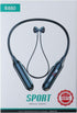 Wireless Bluetooth Neckband Headphone, Ergonomic Hanging Neck Magnetic Attraction Earphone with TF Port, Sports