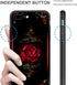 Compatible with iPhone SE 2022 Case, Non-Slip Soft TPU Protective Cover, Hard PC Back, Pattern Design,