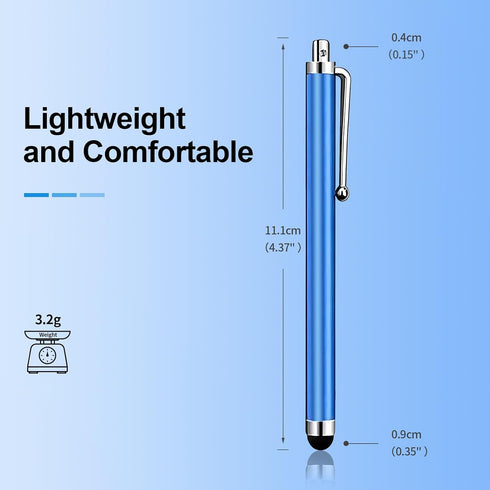 YITIAOXIAOYU 10 Pack Screens,10 Stylus Pen,High Precision and Sensitivity Stylus for Everyday Writing,Stylus Pen