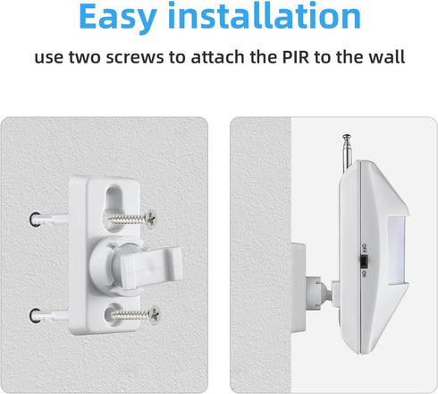 KERUI 433MHz Home Wireless PIR Infrared Motion Sensor Detector for Alarm System