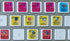 FL Studio Keyboard Stickers, High Quality Laminated MATT for Computer