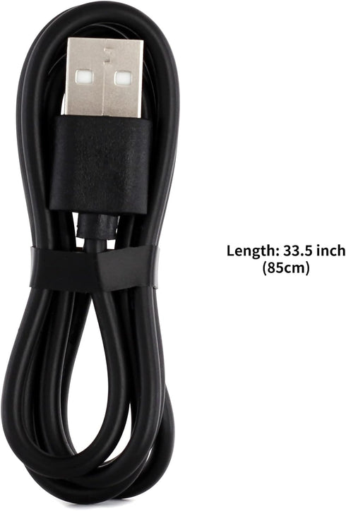 EN-EL19 LCD USB Charger for Nikon Coolpix S33, S7000, S6900, S2800, and More, Black EN-EL19-L