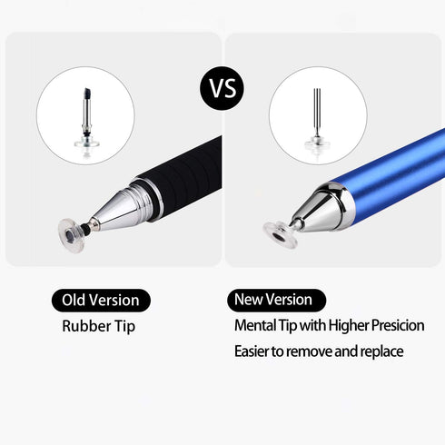 Mixoo (6 Universal Stylus Pen for Touchscreen iPhone iPad Android Tablet Apple Kindle Switch Chromebook Galaxy All