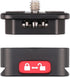 Quick Release Plate Kit, Camera Mount Adapter with 1/4 Inch Screw for DSLR, Tripod, and Gimbal