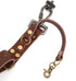 Qiilu Leather Camera Strap, Adjustable Dual Leather Rivet Shoulder Strap for Digital Cameras