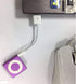Amicable USB Date Cable for iPod Shuffle (2-Pack) - 3.5mm Jack to USB Charger & Sync Data Transfer for 3rd-7th Gen.