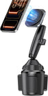 EXELIQ Upgraded Magnetic Cupholder Phone Holder for Car - Ultra Strong N55 Magnets,