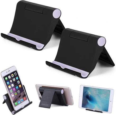 Cell Phone Stand Multi-Angle, ?2 Pack? Tablet Stand Universal for Smartphones (6-11"), e-Reader, Compatible Phone