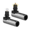 Togconn 90 Degree Optical Fiber Digital Extension Adapter 2 Pack, Right Angle Toslink