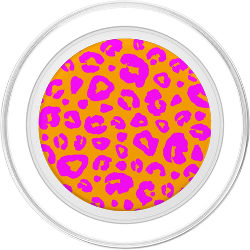 PopSockets PopGrip for MagSafe - Cheetah Leopard Pattern Pink Orange